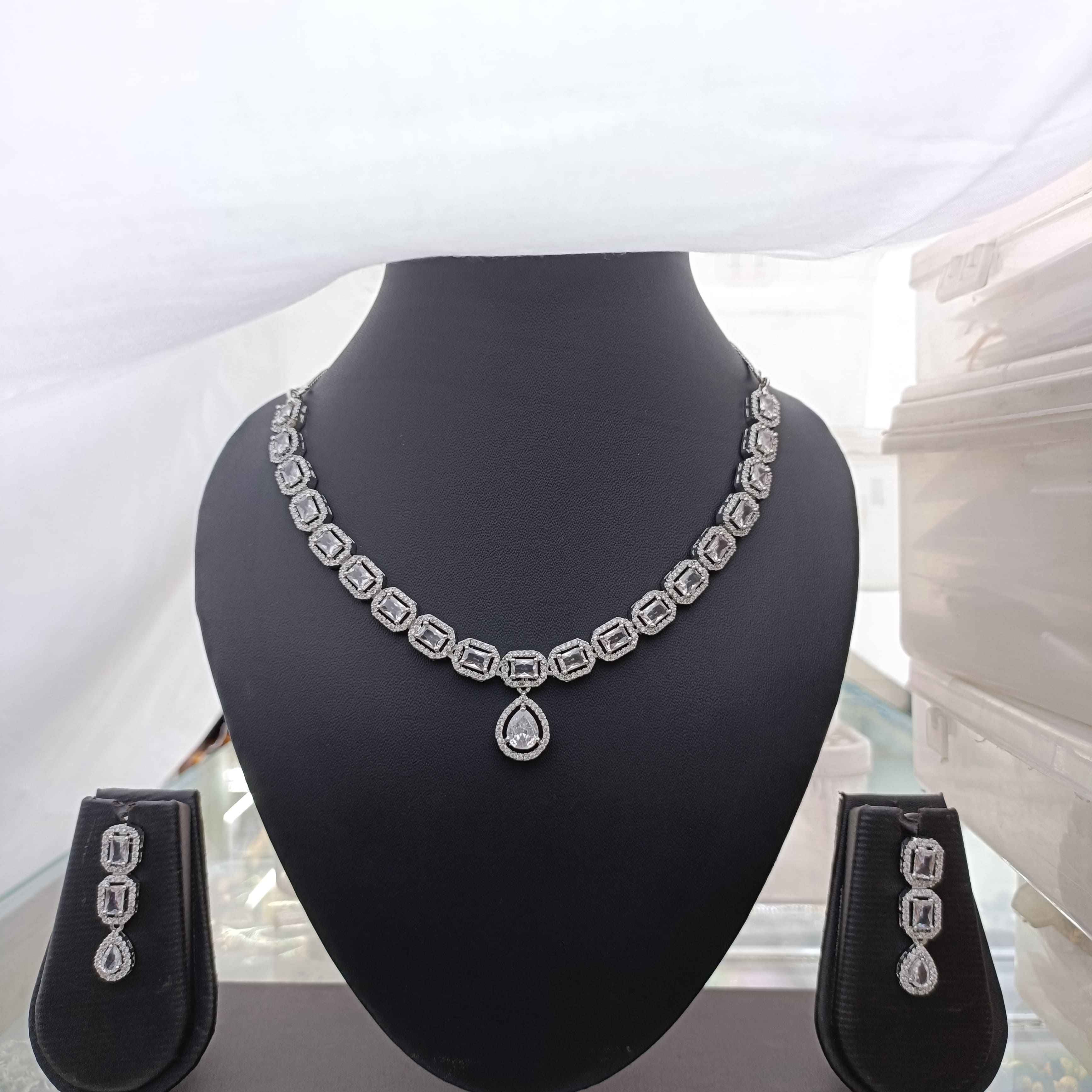 Designer A.D. Diamond Necklace