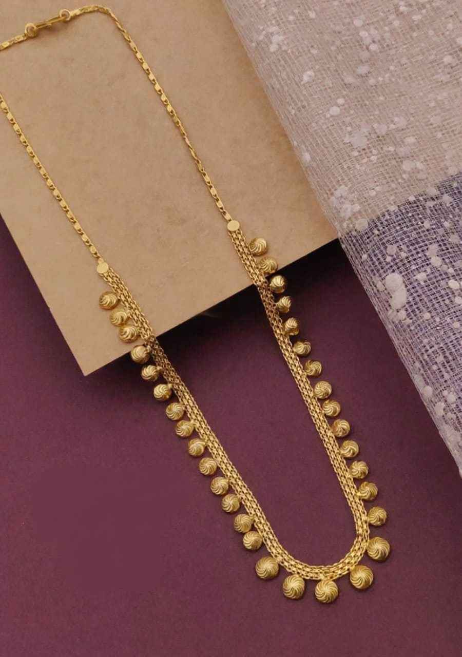 Designer Gold Plated Daily Wear Women's Dokiya (Chain)