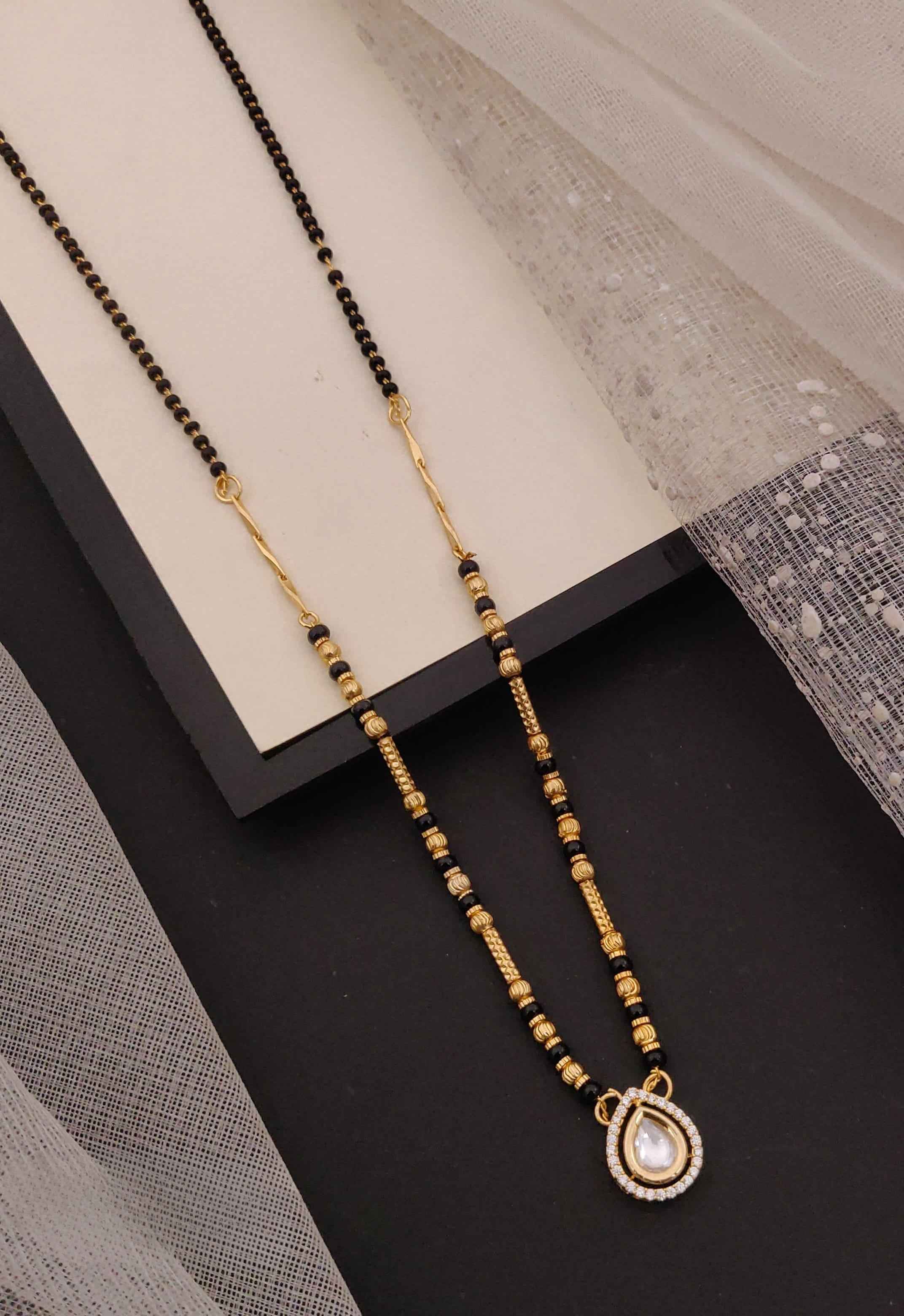 Kundan Delicate Mangalsutra For Women's