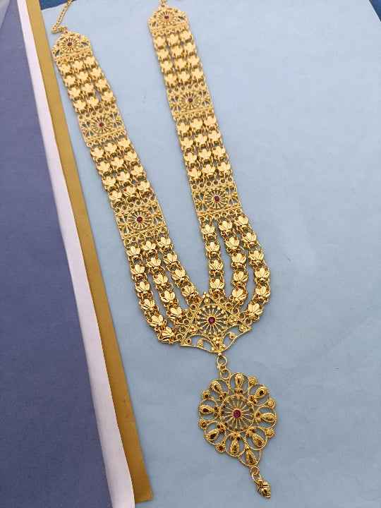 Golden Rani Haar Necklace