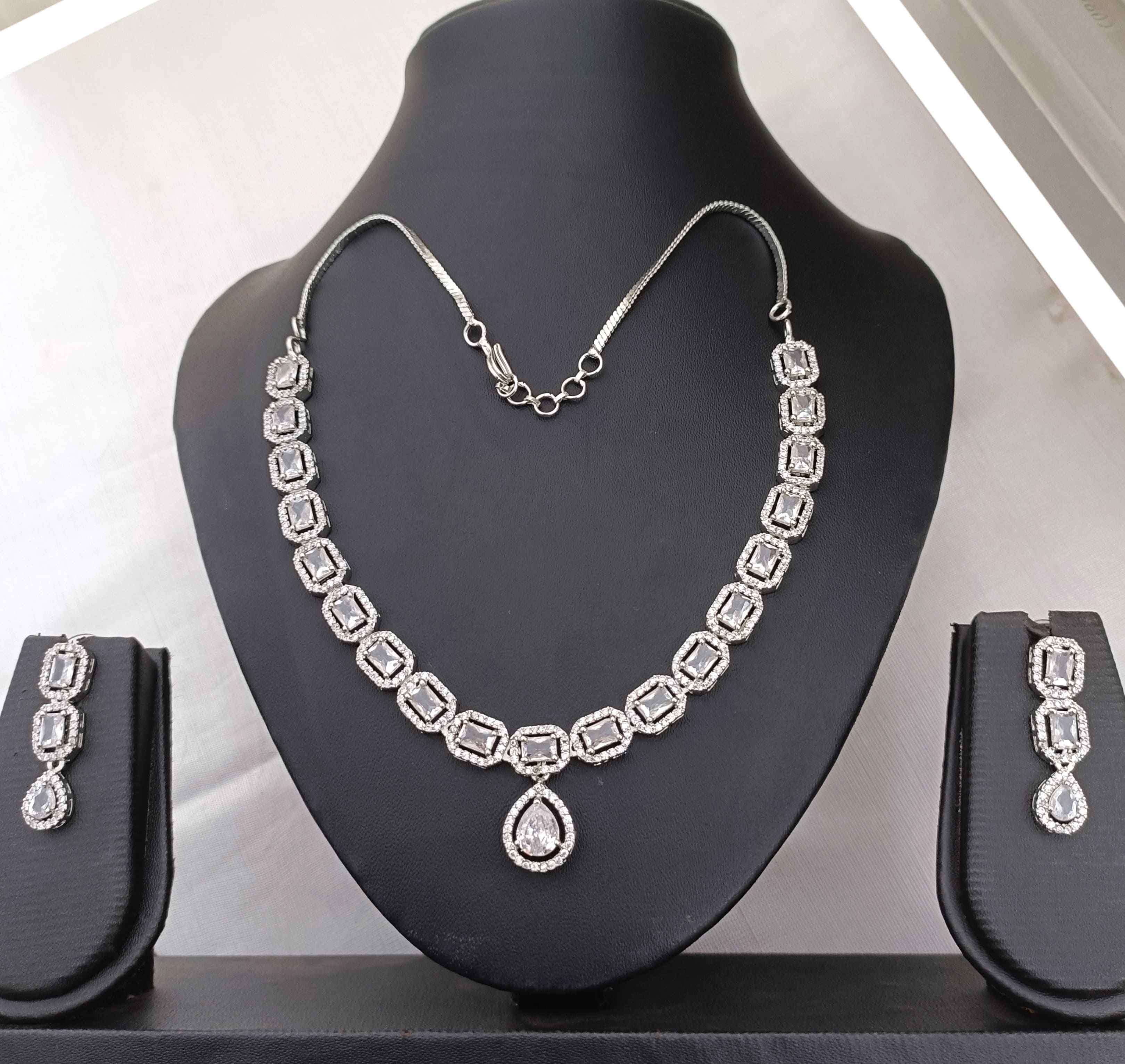 Designer A.D. Diamond Necklace