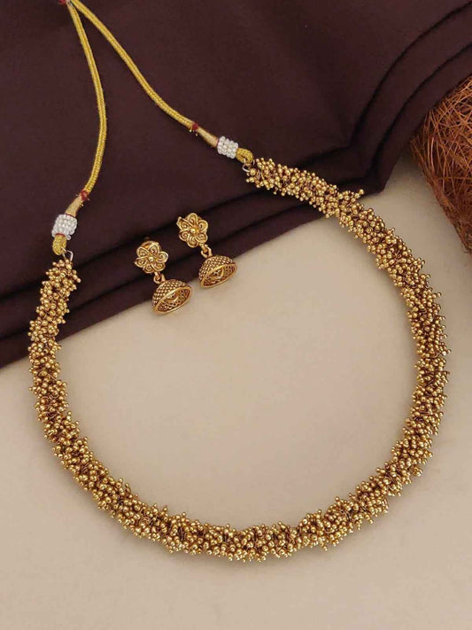 Designer Pearl Moti Necklace