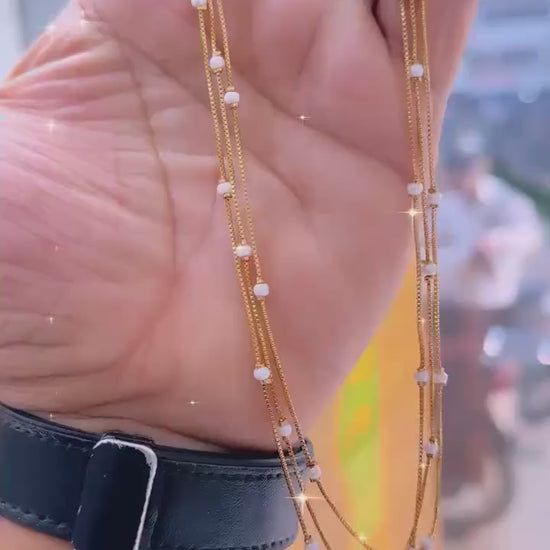 3line chain pearl