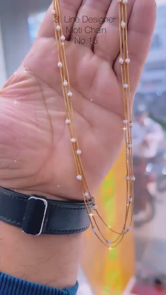 3line chain pearl